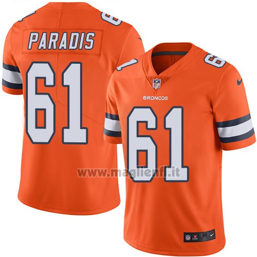 Maglia NFL Legend Denver Broncos Paradis Arancione